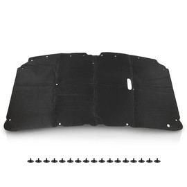 PIT66 Hood Insulation Pad Compatible with Ford F250 F350 F450 & Excursion 1999 2000 2001 2002 2003 2004 2005 2006 2007