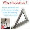 Folding Shelf Brackets 22 inch Heavy Duty,Max Load: 550 lb-Stainless