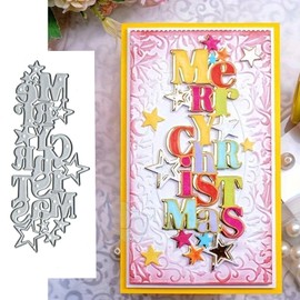 Star Merry Christmas Snowflake Metal Die Cuts,Animal Cat Hat Cutting Dies Cut Stencils DIY Scrapbooking Decorative Embossing Paper Scrapbooking Card Making