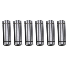 LM8LUU Long Linear Motion Ball Bearing for 8 mm Rod 3D Printer CNC Parts 6 Pieces Reusable Packaging socialme-eu