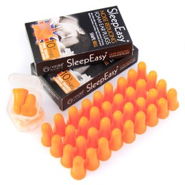 Best Ear Plugs for Sleeping, Protection for Musicians Hearing/Ears from Loud Music, Earplugs Help Save Sanity from Sleep Deprivation via Snoring, Pets and Neighbours, 40 Earplugs for the Price of 20