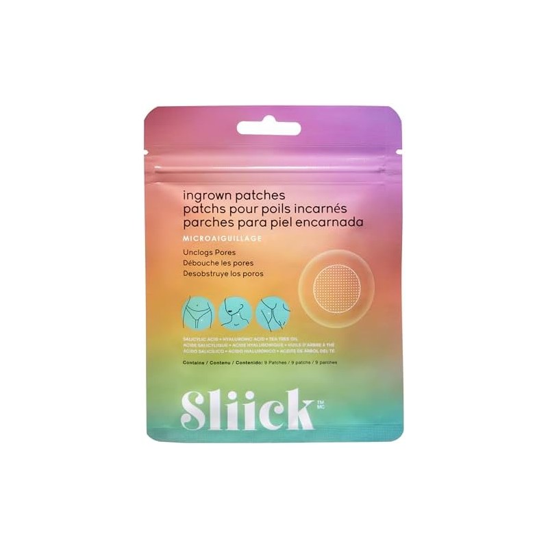 Sliick Parches Post Depilación para Zona Bikini y Piel Sensible,
