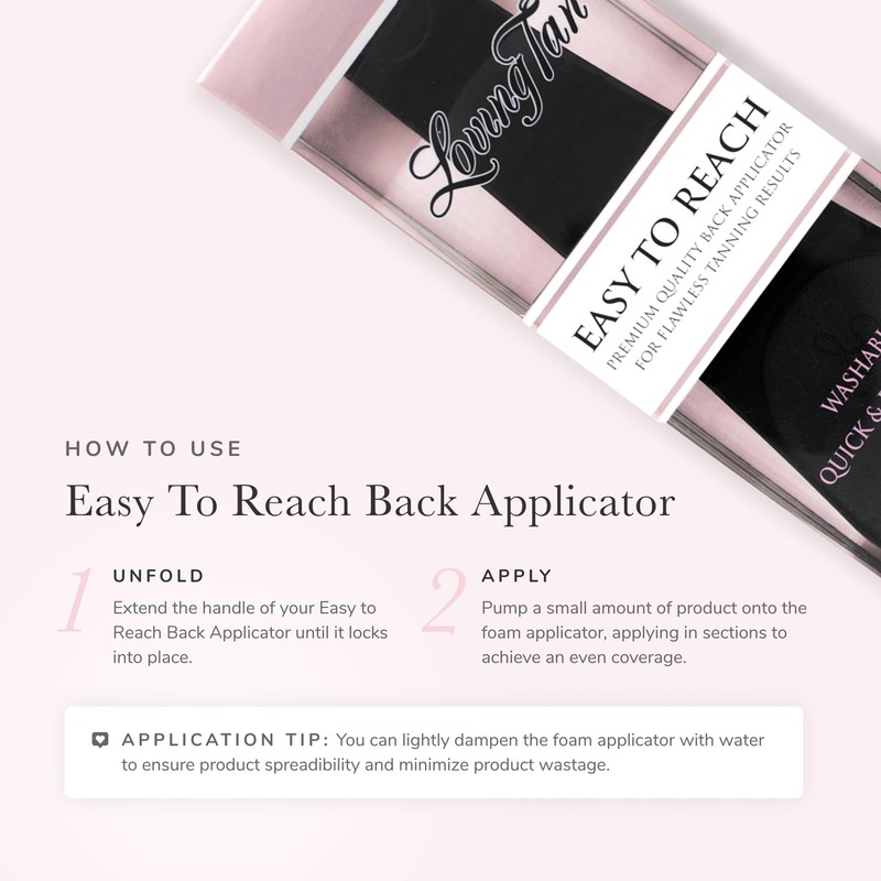 Loving Tan Easy to Reach Back Applicator for Self Tanner