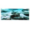 PVC Adhesive Seabed Rock Pattern Aquarium Background Poster Sticker Fish
