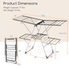 Giantex Clothes Drying Rack, Foldable Laundry Drying Rack with 33