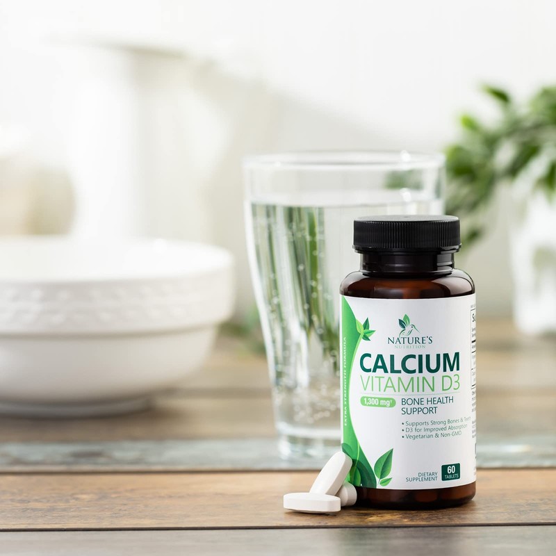 Calcium Supplement 1200 mg - with Vitamin D3 for Best
