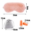 4 Pcs Plush Sleep Masks, Ultra Cute Soft Eye Cover,
