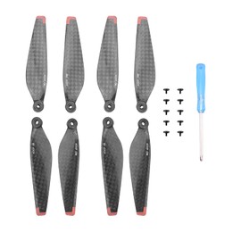 XINANEE 6030F Carbon Fiber Propeller with Screwdriver for DJI Mini 3 PRO Drone Accessories - Low Noise Lightweight Blade Replacement Spare Parts