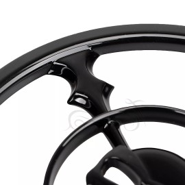 Unbranded Motorcycle 5-1/2" Speaker Grill Trim Cover For Harley Electra Street Glide 14-22