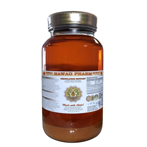 HawaiiPharm Circulation Support Liquid Extract 32oz