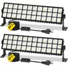 YQNLIFA 2Pack 100W Shop Light, 14000LM 6000K Daylight White Super