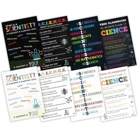 Set 4 Science Welcome Periodic Table Poster Science Posters for Classroom Middle School Science for Classroom Science Posters for Middle School Classroom Decor Middle School Poster Large Colorful