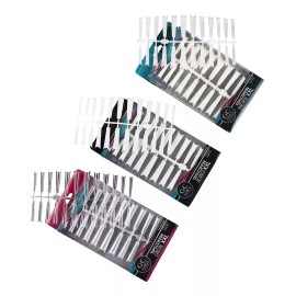 GC Nails Tip Xxl Coffin 240 Pzs , Paquete Con Tres Colores , Gc Nails