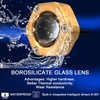 Underwater 1/2in Standard Boat Drain Plug LED Light,UWDESY Upgraded IP68