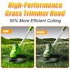 Toussaint 3-Blade Trimmer Head for Gas Powered Weedwacker Universal Weed