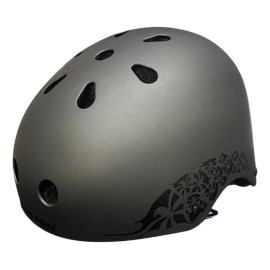 Casco Flying Eagle Gris Casco Para Patinaje Skate Bici Pro