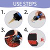 ZKFSIE Pellet Bander Tool, Blue Pellet Bait Bander Tool Set