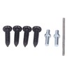 Self Closing Gate Door Spring Carbon Steel Electrophoresis Black Finish