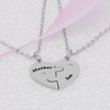 Kivosliviz Mom and Son Necklace Gifts for Women Mothers Heart