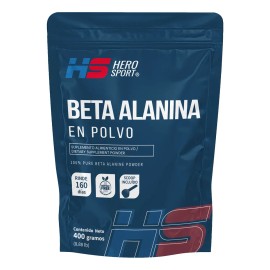 Beta Alanina 400g Hero Sports 160 Porciones Suplemento Nutricional Polvo