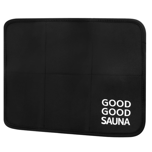 [GOOD GOOD SAUNA] Sauna Mat, Foldable, Compact, Men's, Women's, Sauna Goods, Outdoor Activities, Sauna, Unisex, Washable, Quick Drying, Black