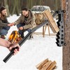Wall Mounted Wood Splitter with Extended Handle, Manual Kindling Splitter