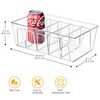 Puricon 4 Pack Pantry Organization and Storage Bins for Kitchen
