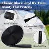 1" RV Vinyl Trim Molding Insert, 120FT RV Weather Stripping