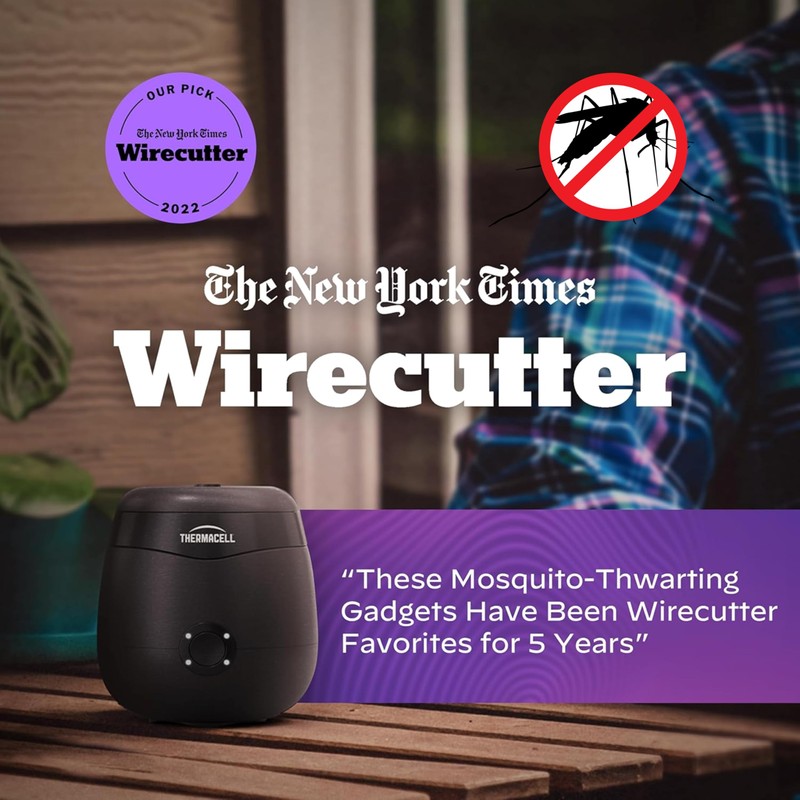 Thermacell E55 E-Series Rechargeable Mosquito Repeller with 20’ Mosquito Protection