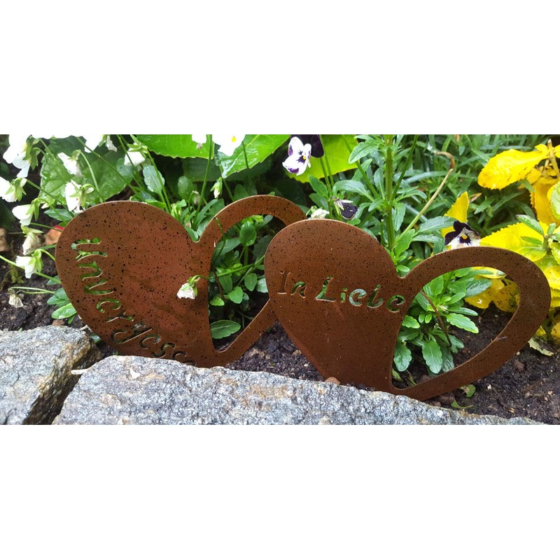 LB H&F Mourning Decoration Metal Grave Ornament for Flower Arrangements