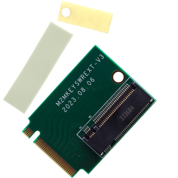 Deal4GO M.2 2230 2280 SSD Adapter w/Thermal Pad Replacement for