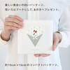 Imabari Towel Handkerchief, Flower Iroha Stitch, 9.8 x 9.8 inches