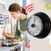 Kitchen Timer Mechanical, Mechanical Timer, Stainless Steel Kitchen Timer, Magnetic