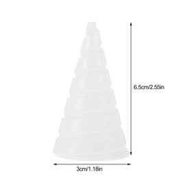 Sosoport 2pcs Wire Antenna Jig for Electroculture Gardening Coil Winding Tool Gardening Tool