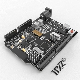 1PZ UNO-R32 UNO R3 WiFi ATmega328P + WiFi + ESP8266 NodeMCU 32MB Memory USB-TTL CH340G Compatible for Arduino