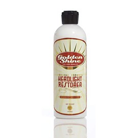 GOLDEN SHINE Headlight Restorer and Protector, 16 Ounce Bottle 55016