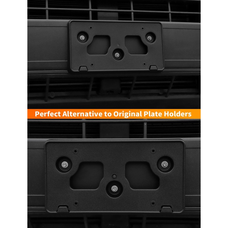 Savadicar Front License Plate Frame, Durable ABS License Plate Holder