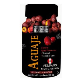 Schmidt Schuler Vitamina C Aguaje Camote Cpsulas Sin Sabor 65 Caps
