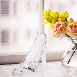 FutureHight Kristall Schuhe Glas Geburtstags Geschenk Heimtextilien Hohe Absätze Hochzeit Schuhe Schuhe Figurine Dekorationen