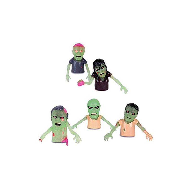 Mcphee Accoutrements Educational Products - 1 Glowing Zombie Finger Puppet