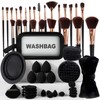 ASVEL 51 Piezas Set de Brochas de Maquillaje Profesional Completo,