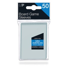 Ultra Pro 41mm X 63mm Mini American Board Game Sleeves 50ct