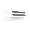 QuietCool 14x4 Modern Design AC Grille - Aluminum White -
