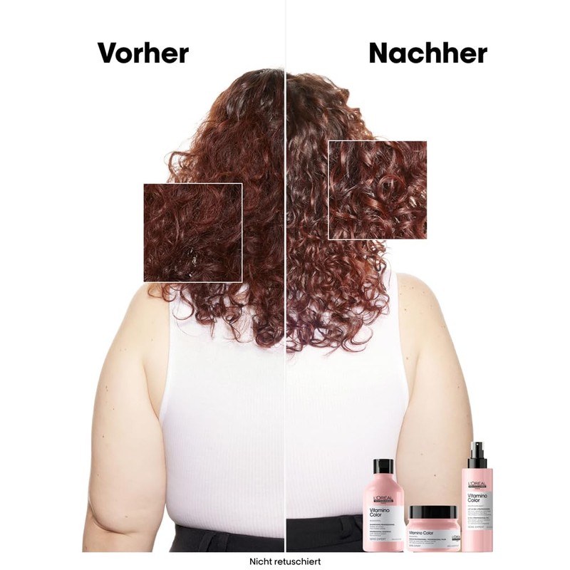 L'Oréal Professionnel Colour-Retaining Hair Shampoo for Coloured Hair, with Resveratrol,