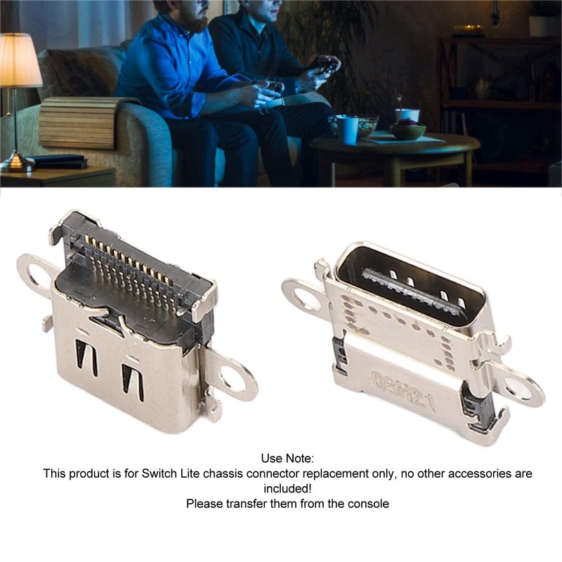 Charging Port Replacement USB C Dock Connector Socket for Switch