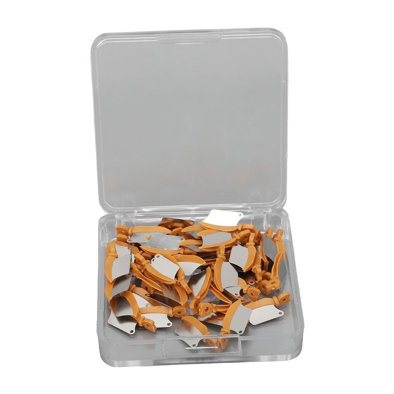 50pcs Teeth Interproximal Wedge Stainless Steel Heat Resistant Dental Matrix