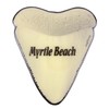 Myrtle Beach Shark Tooth Magnet, Collectible Travel Souvenir Keepsake, 3.37