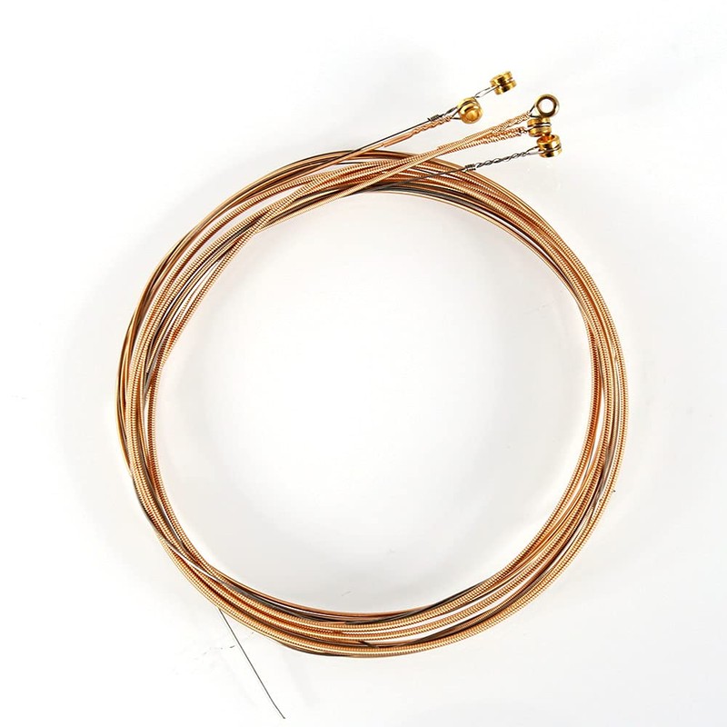 Danchet A107 Acoustic Guitar Strings,Phosphor Bronze,Medium Hard(1 Set)