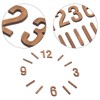 Alriedy 3D DIY Wall Clock Numbers Set Dial for Wall