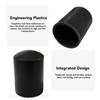 100Pcs Electric Fence Post End Caps Plug Insert Plastic Round